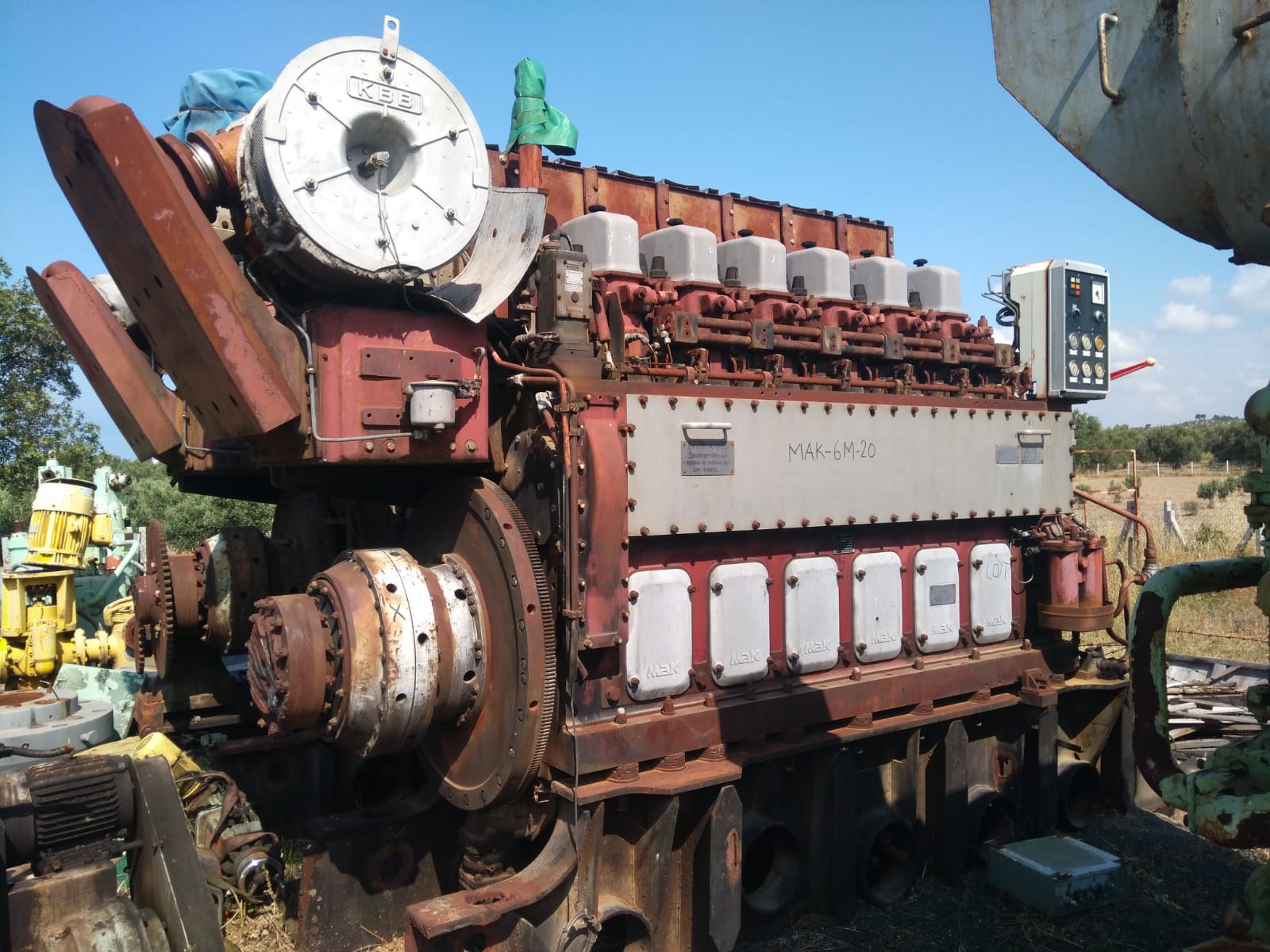 Mak 6m20 engine Diesel