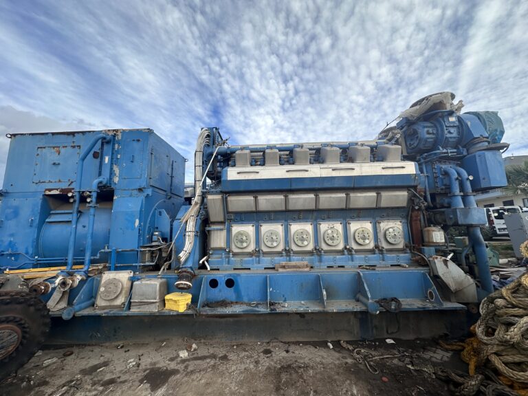 4.8 MW 12V32LNE Wartsila Gensets For Sale