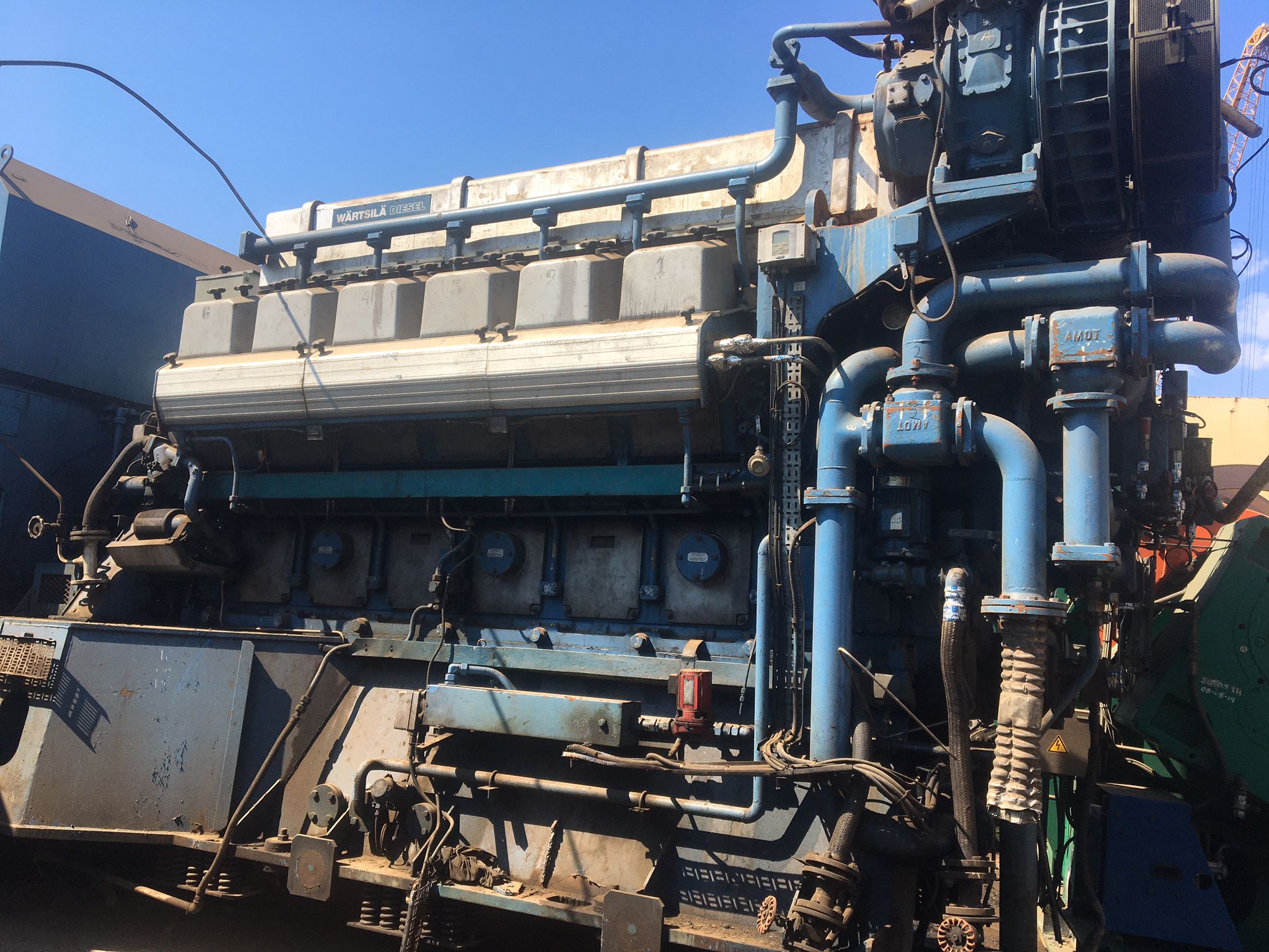 Wartsila-Nohab-12V25-engine