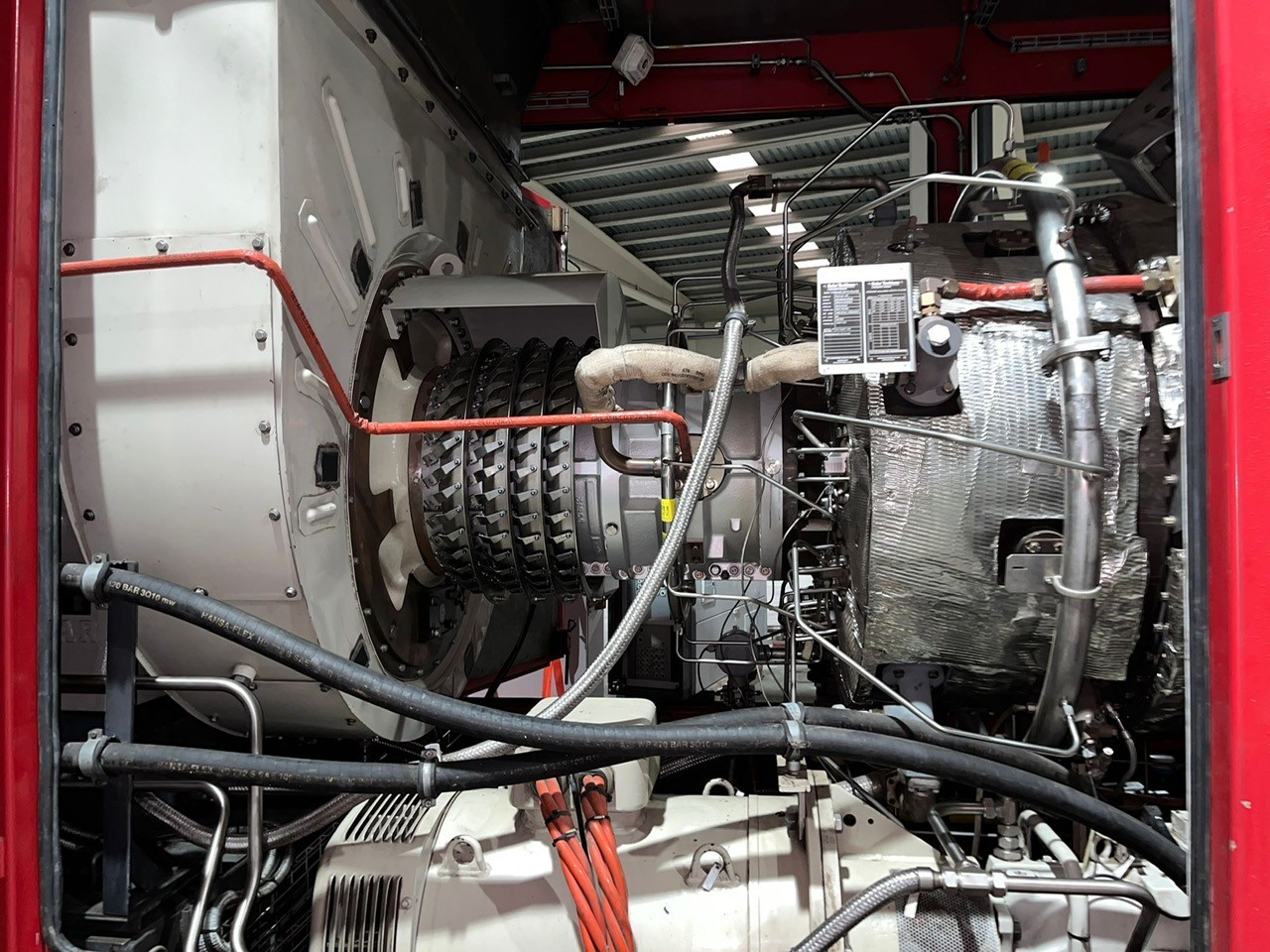 6.3 MW 2011 Used Solar Taurus T65 Natural Gas Generator Set