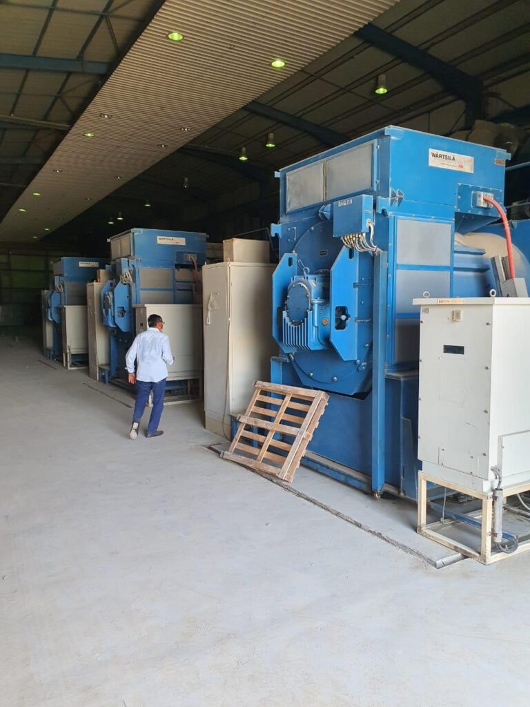 16.8 MW Wartsila 18V32E HFO Complete Power Plant