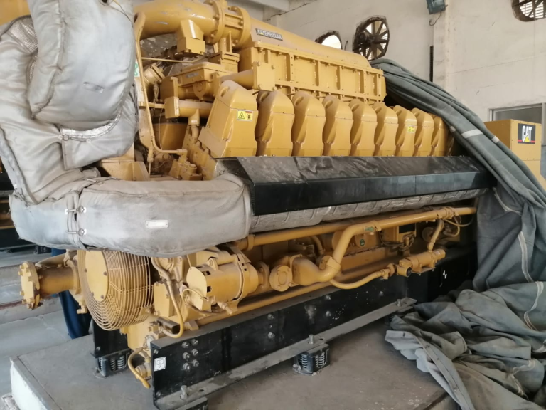 5.85 MW Caterpillar 3520C Gas Power Plant