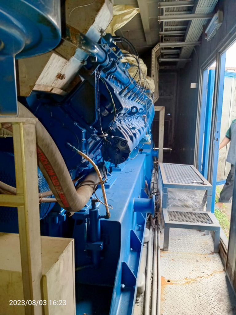 12 MW MWM  TCG2020V20 Containerized gas power plant